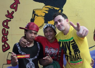 Morganics with Bboys Houch and Erak Morganics with Bboys Houch and Erak